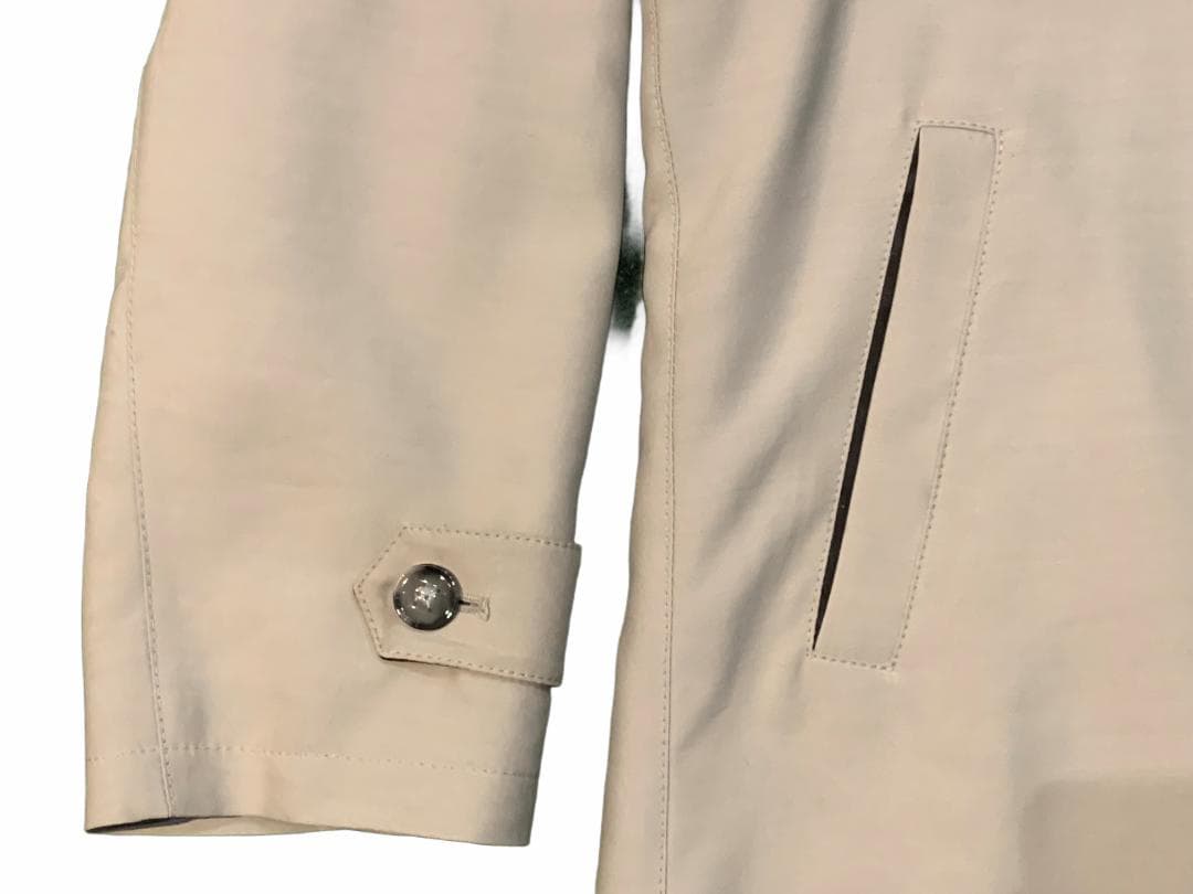 キートン　Kiton　ステンカラーコート 　グレー　48