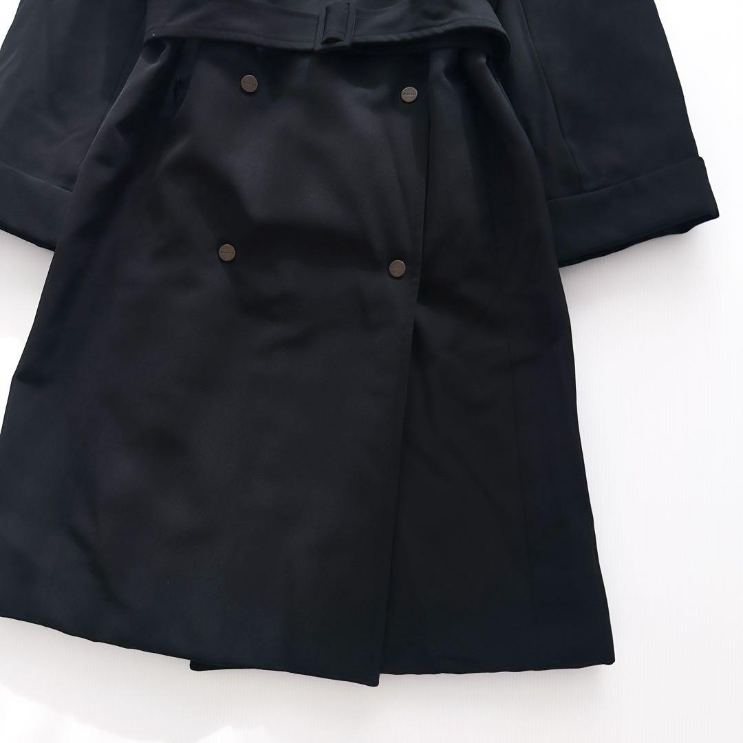 マックスマーラ ウィークエンド /中綿アウター トレンチコート 黒 40 ベルト