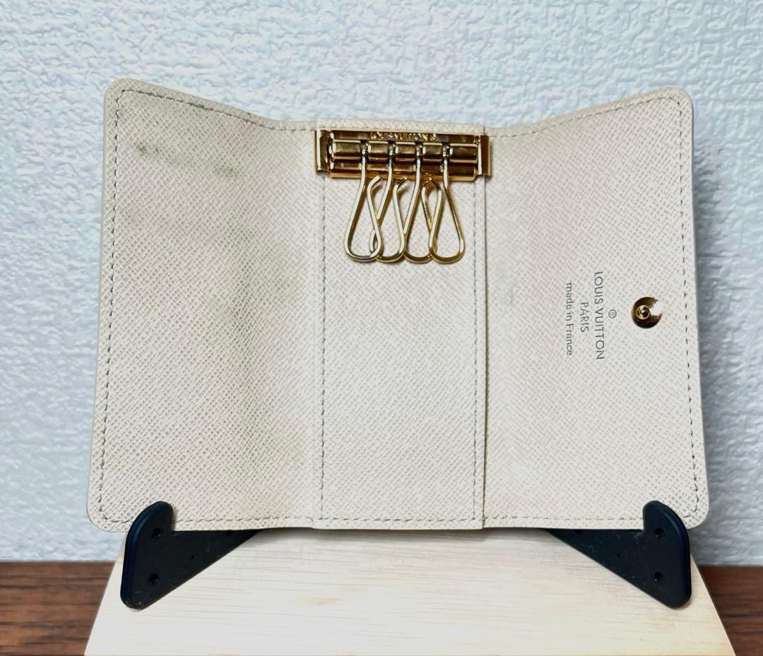 LOUIS VUITTON ダミエ アズール ミュルティクレ4連キーケース