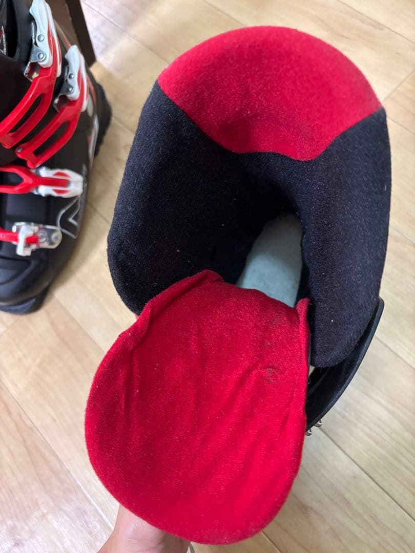 DOLOMITE JT 26cm ジュニア スキーブーツ 赤