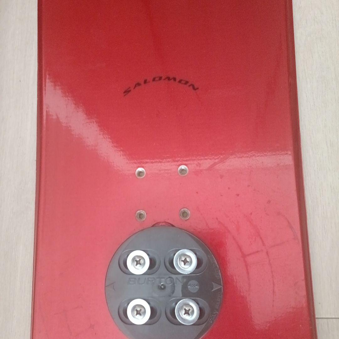 SALOMON スノーボード 赤色 手袋、ズボン、 バッグ4点セット