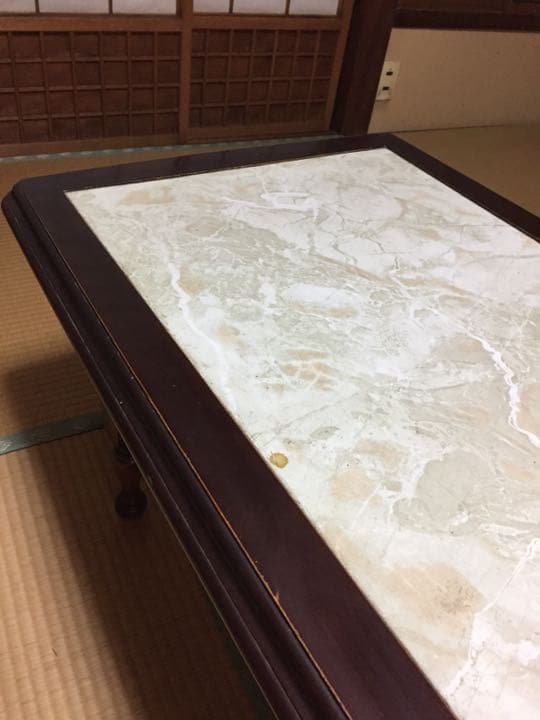 送料込 古民家レトロ 机  昭和お洒落 和洋