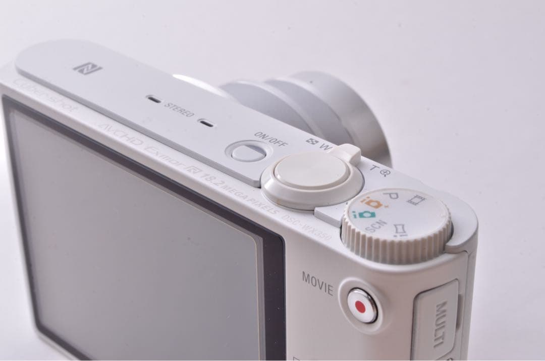 【Wi-Fi転送機能】【美品】【本革ケース】20倍ズーム　ソニーWX350