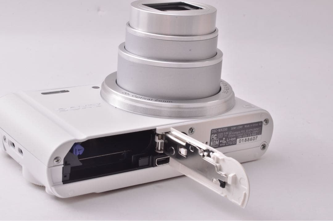 【Wi-Fi転送機能】【美品】【本革ケース】20倍ズーム　ソニーWX350