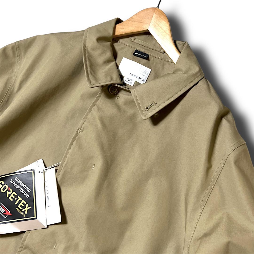 定価77,000円 新品 ナナミカ GORE-TEX 防水 ステンカラーコート