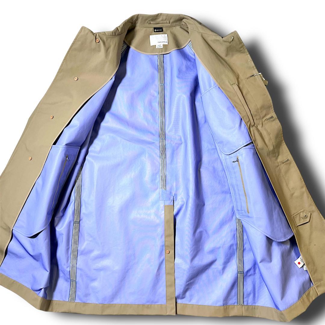 定価77,000円 新品 ナナミカ GORE-TEX 防水 ステンカラーコート