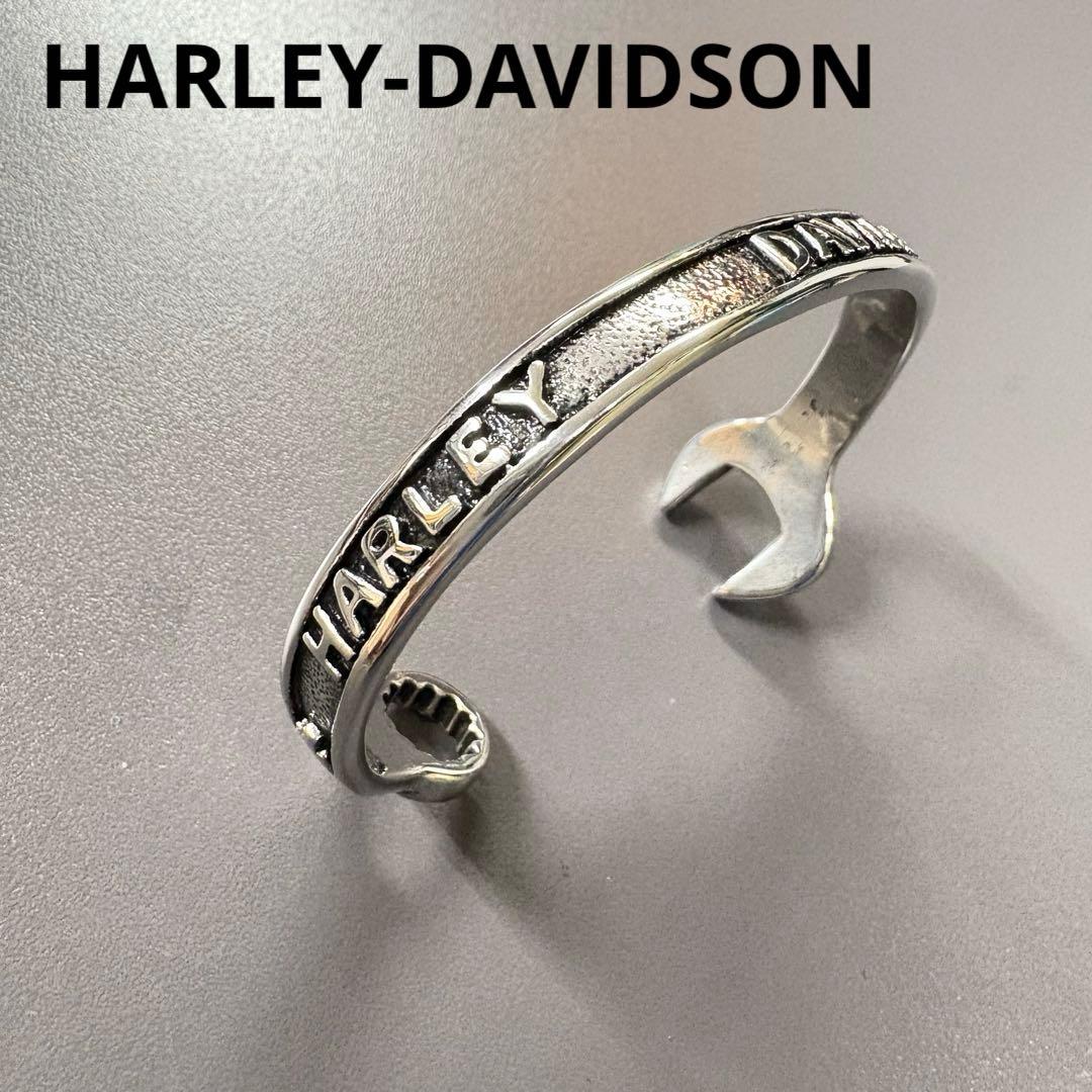 HARLEY-DAVIDSON コンビネーションスパナ バングル ステンレス