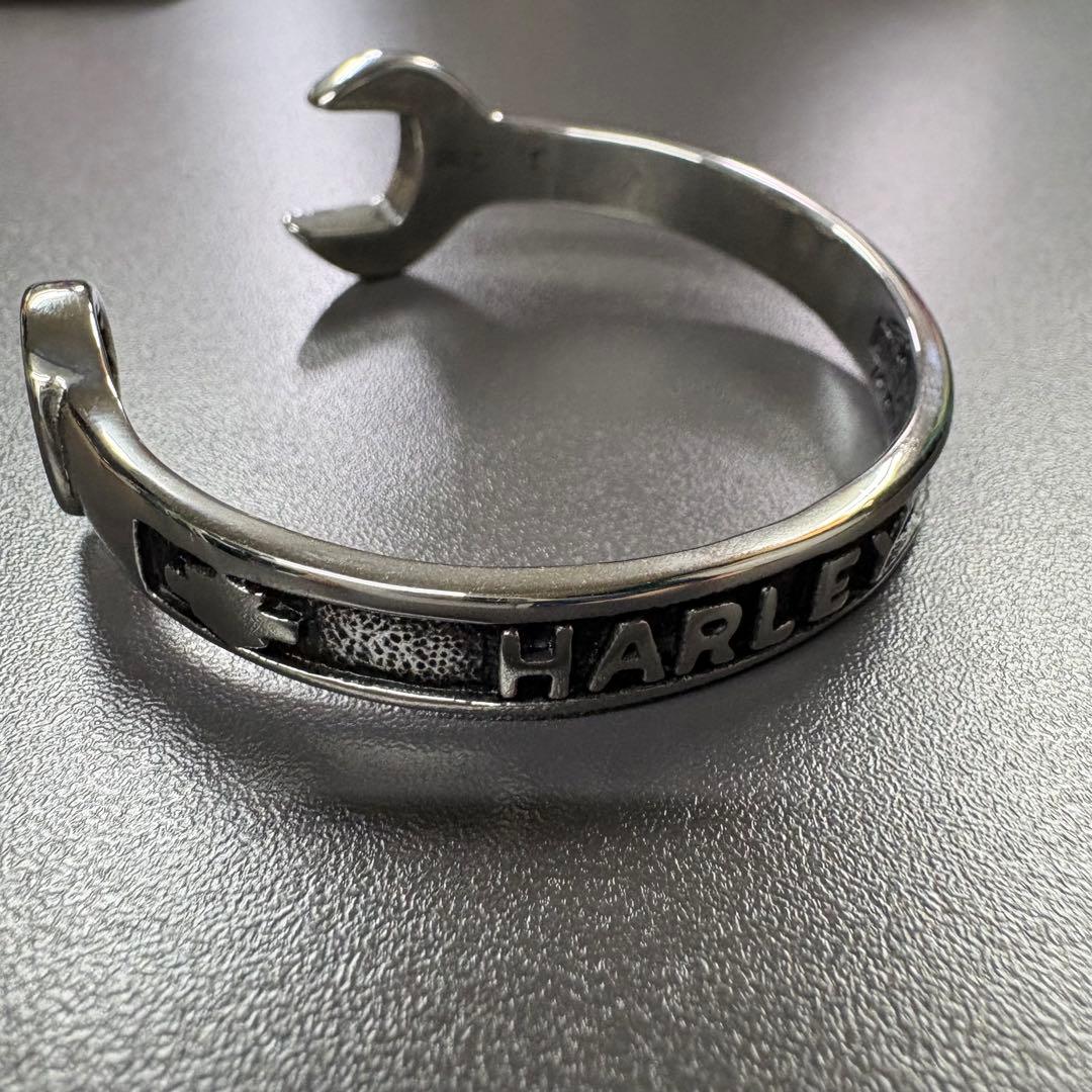 HARLEY-DAVIDSON コンビネーションスパナ バングル ステンレス