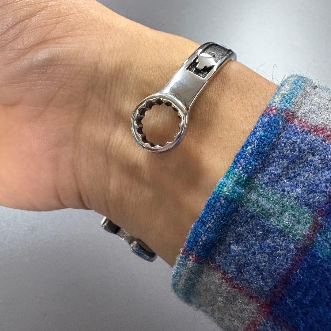 HARLEY-DAVIDSON コンビネーションスパナ バングル ステンレス