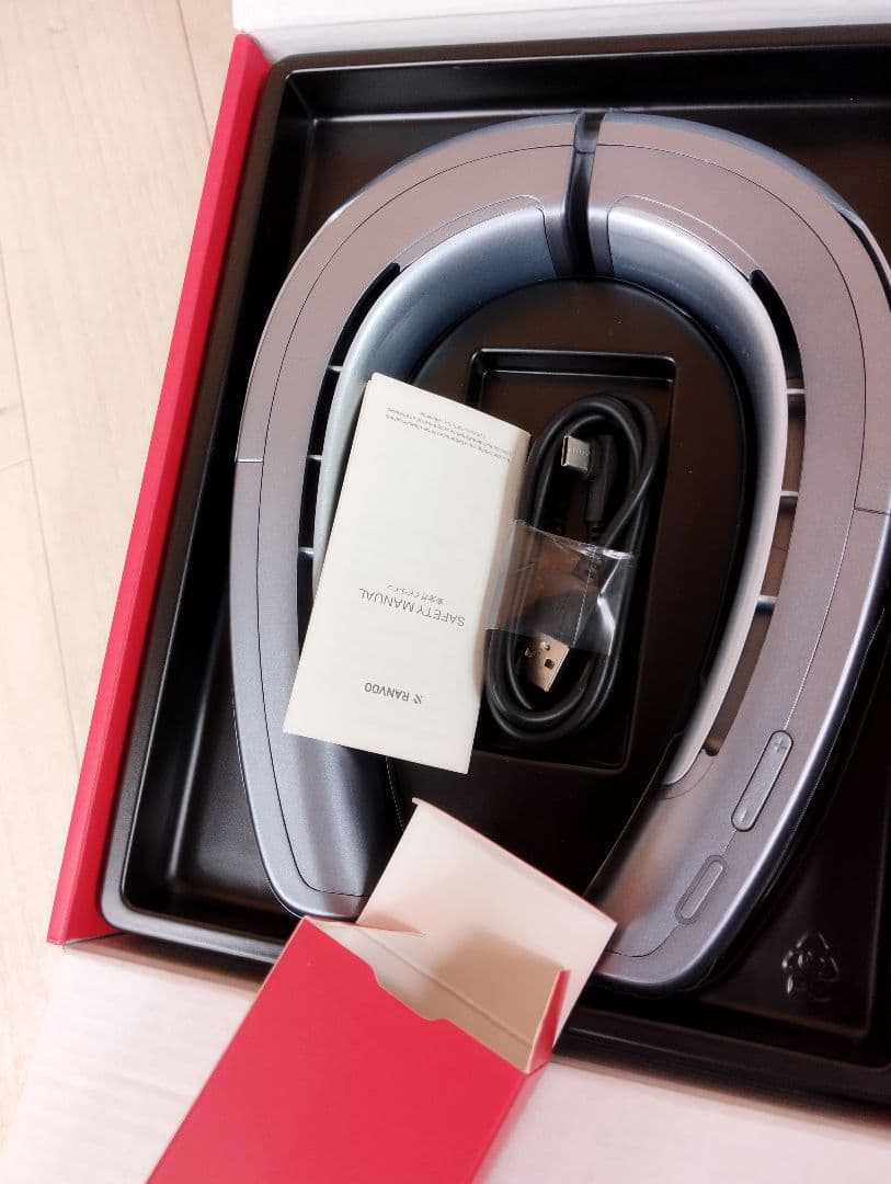 新品　未使用　AICE LITE RANVOO ネッククーラー グレシャーブルー