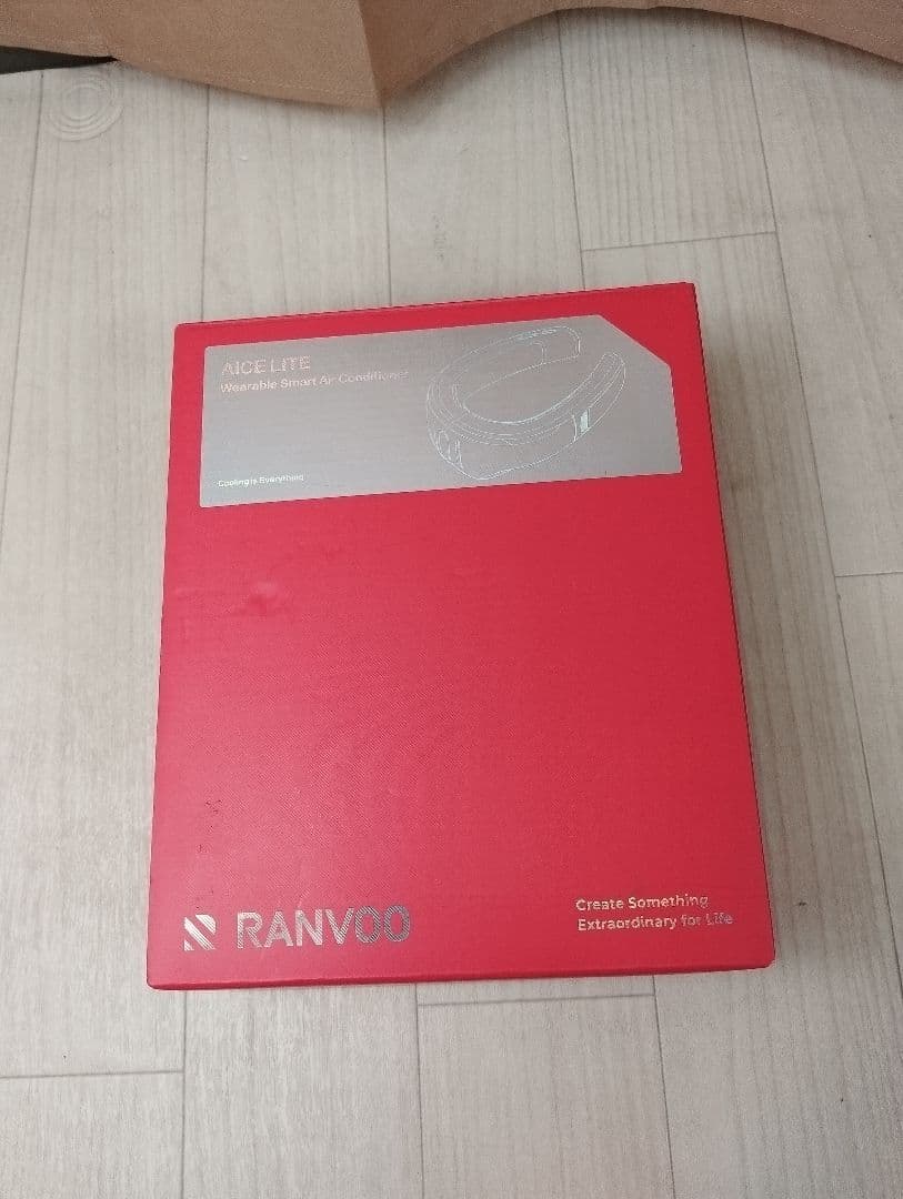 新品　未使用　AICE LITE RANVOO ネッククーラー グレシャーブルー