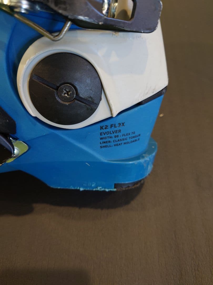K2 evolver スキー用ブーツ フレックス70 ブルー　24.5cm