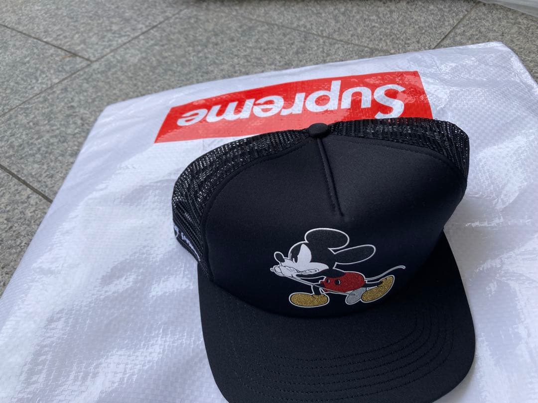 SupremexNumber(N)inexミッキーマウス メッシュバック5パネル