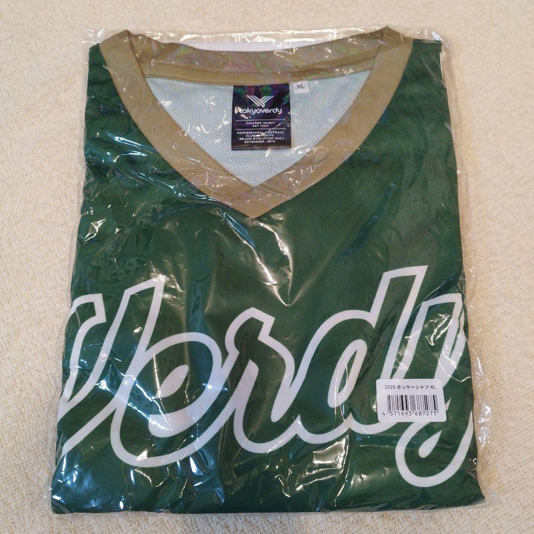 新品未使用 東京ヴェルディ ホッケーシャツ XL Verdy