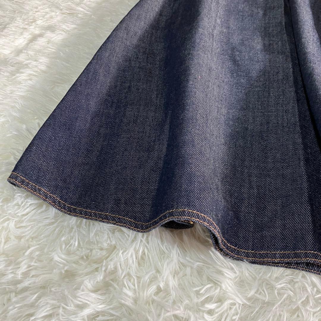 美品 Max Mara WEEKEND スカート デニム ラインストーン