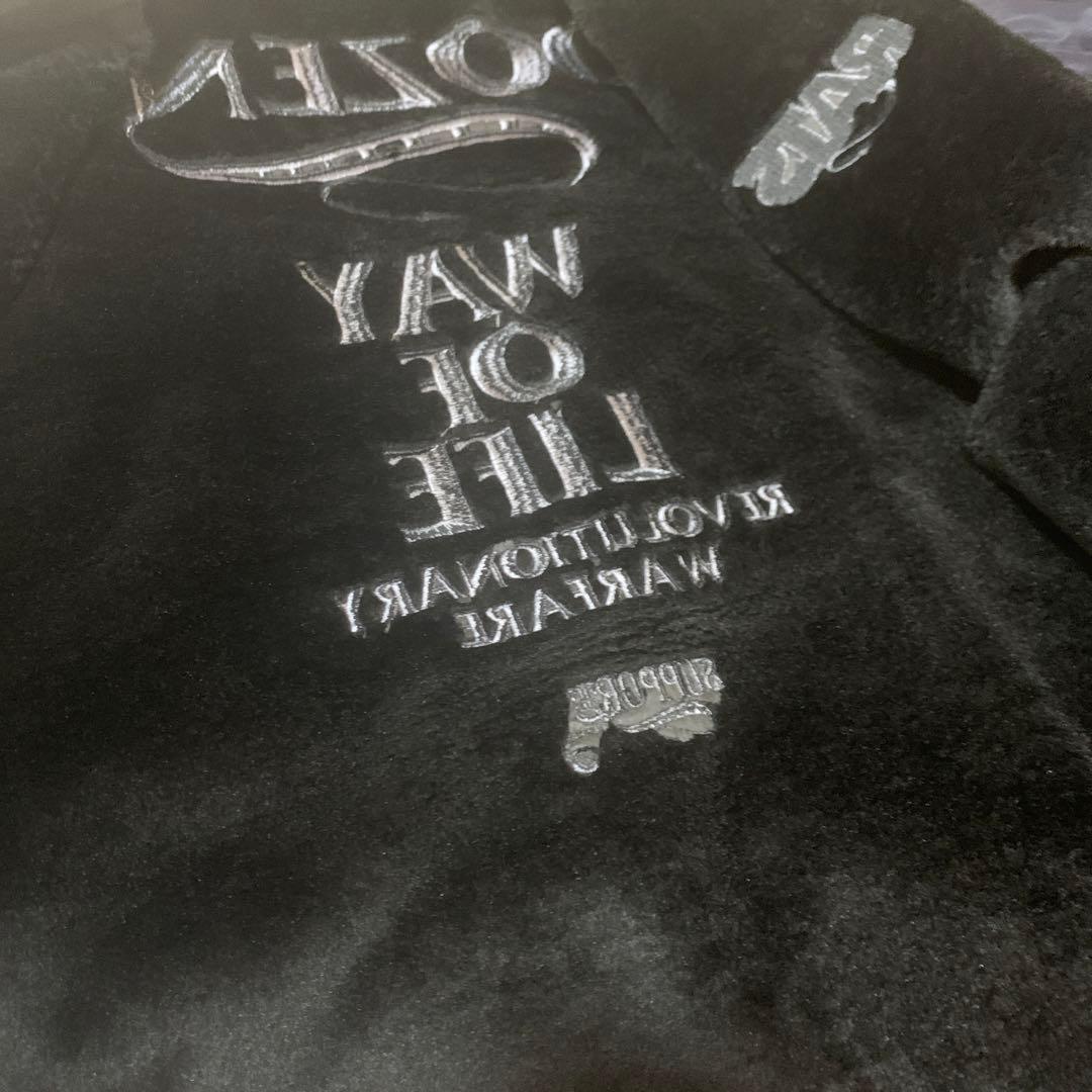 RATS 】即完！美品！ボアコーチジャケット ロゴ刺繍 Mサイズ - メルカリ