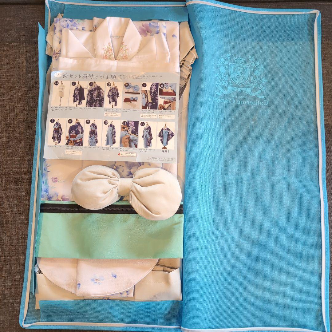 完売✨ キャサリンコテージ 120cm 袴セット 半衿付き肌襦袢付き