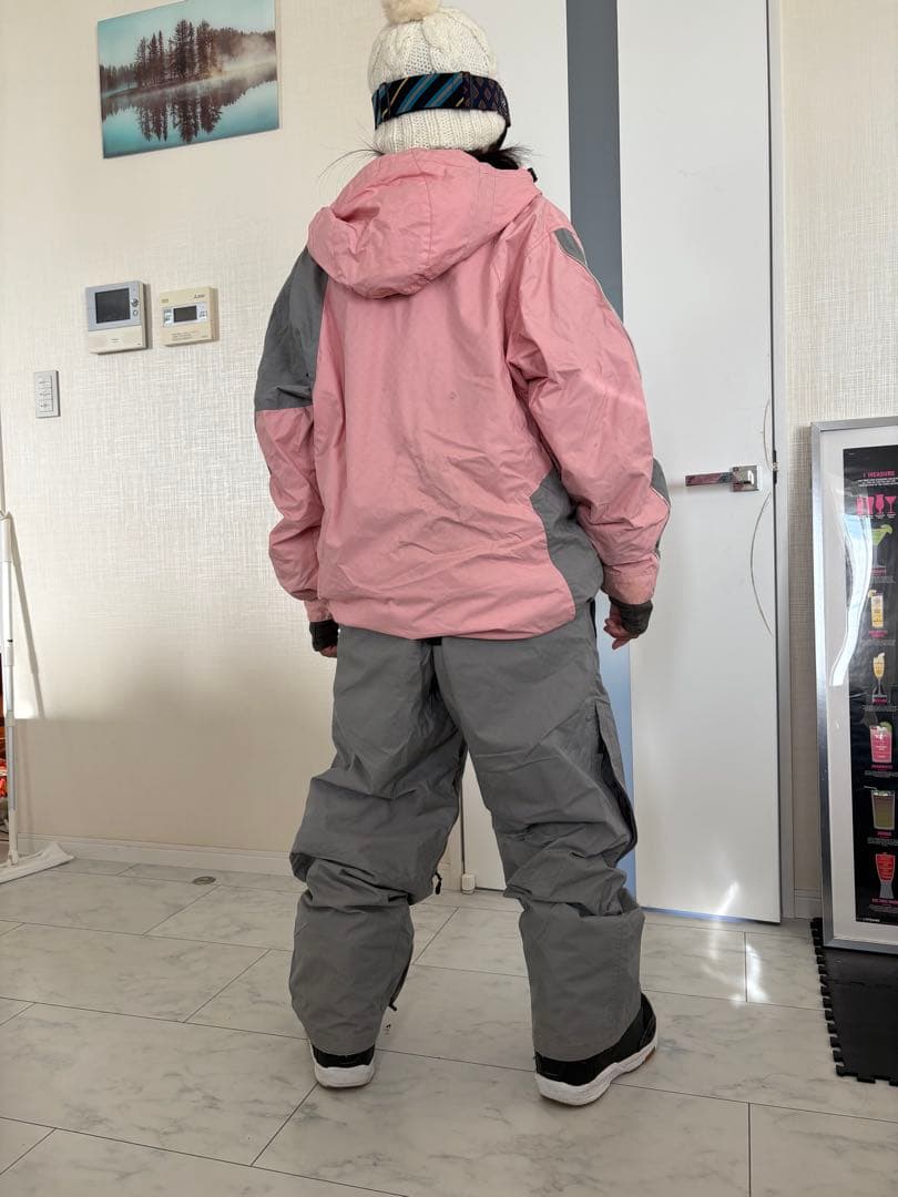 Gush ウェア　上下　ゴーグル➕フェイスマスク付き　ウーマンサイズ　超多機能