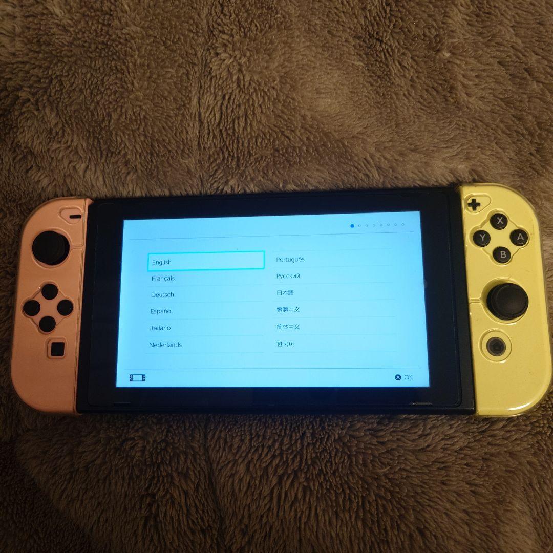 Nintendo Switch 本体 ピンク/イエロー