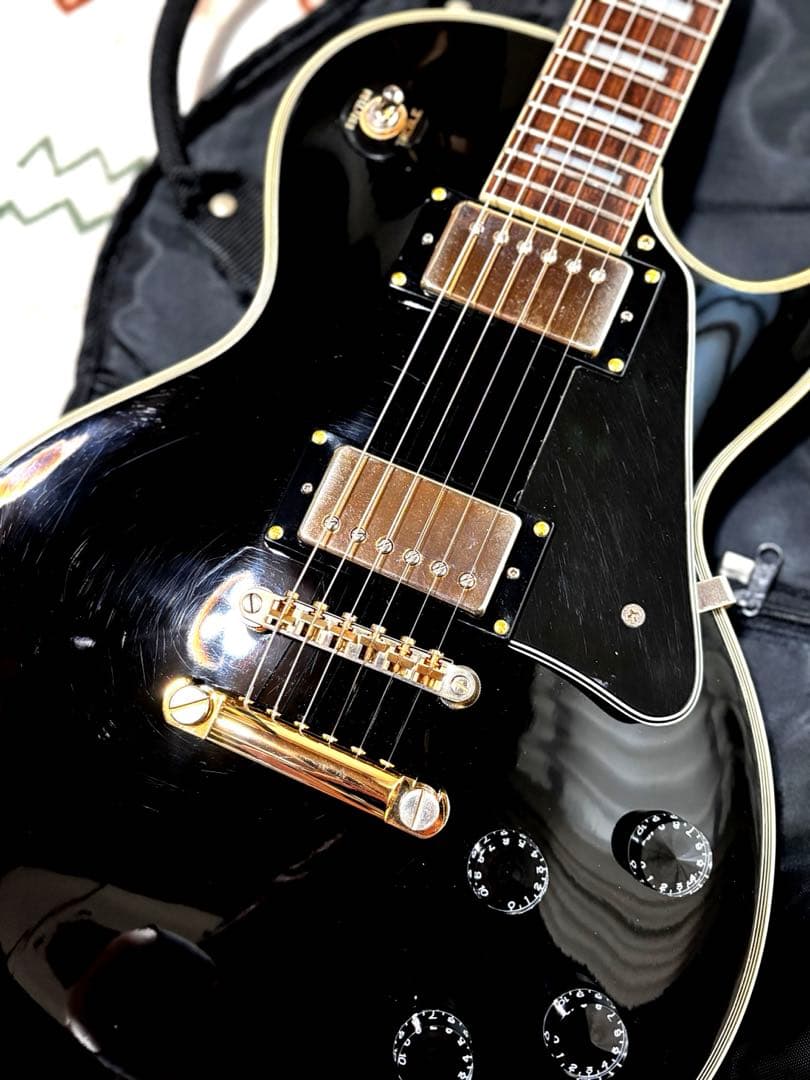 美品！メンテナンス済み Barclay Les Paul Custom モデル