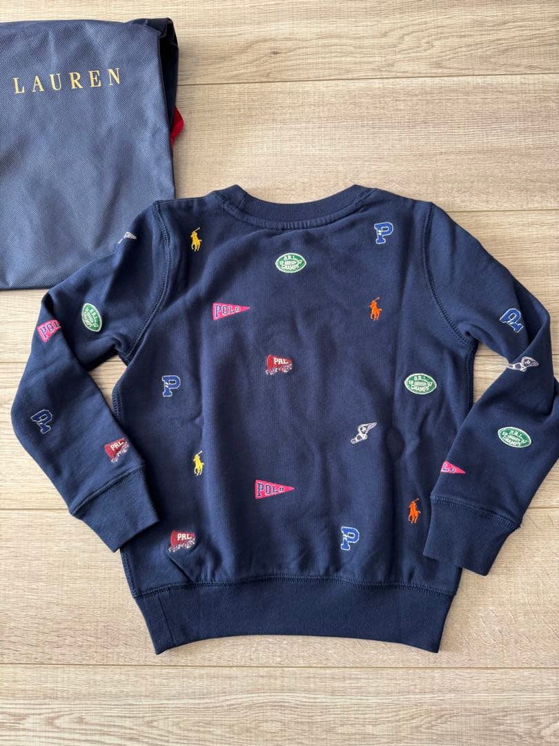 【新品タグ付】POLO RALPH LAUREN キッズトレーナー サイズ6