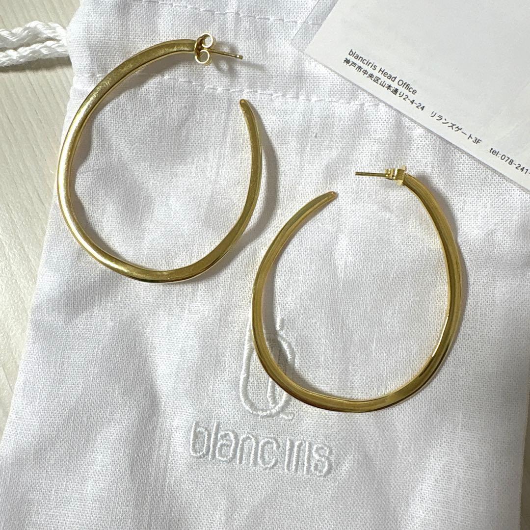 ブランイリス フープピアス ゴールド - メルカリ