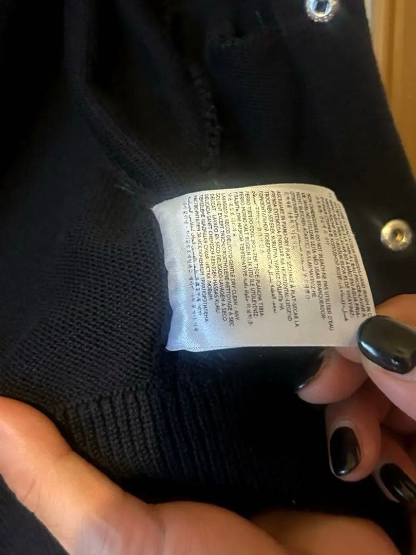 ジャケット・アウター MONCLER Knit Combination Jacket