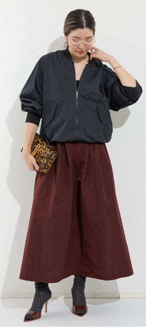 スカート L'Appartement Grosgrain Volume Skirt