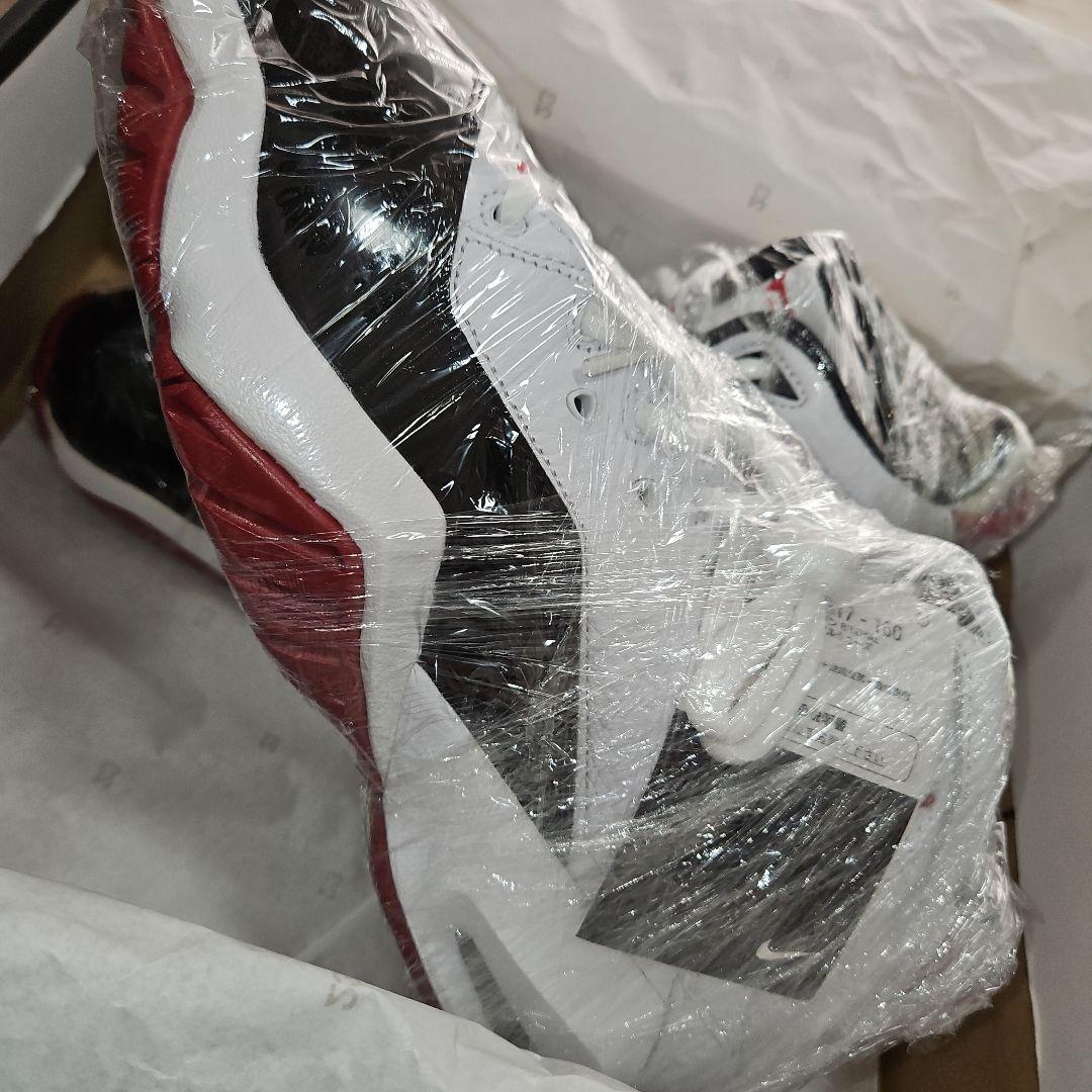 【美品】AIR JORDAN 26.5cm WHITE/ RED-BLACK