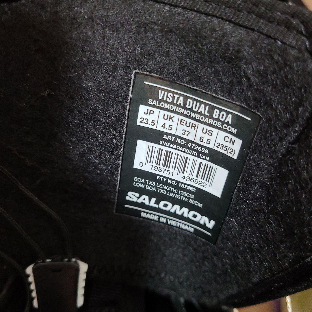 サロモン ブーツ 23-24 SALOMON VISTA ビスタ スノーボード