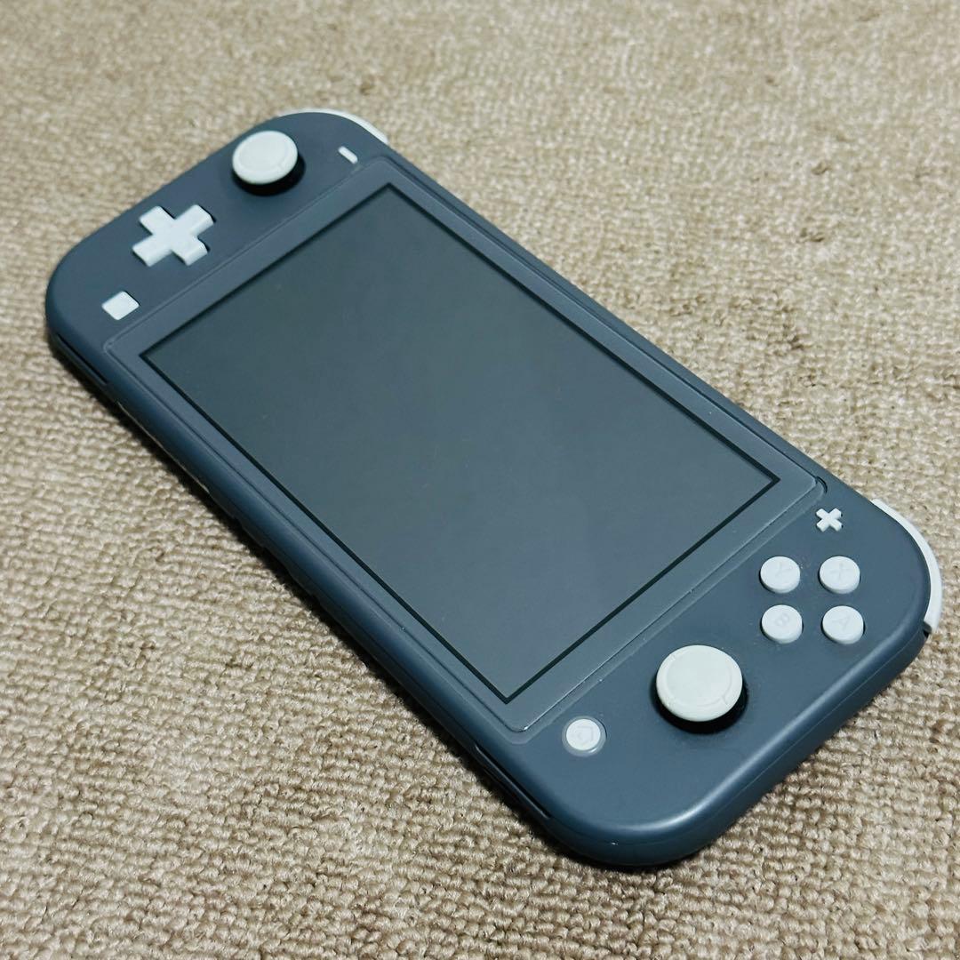 Nintendo Switch Lite グレー 本体　中古品　箱無し