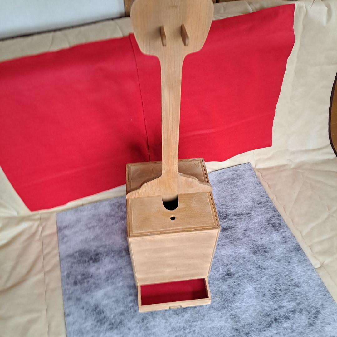 和楽器　三味線　二丁掛台