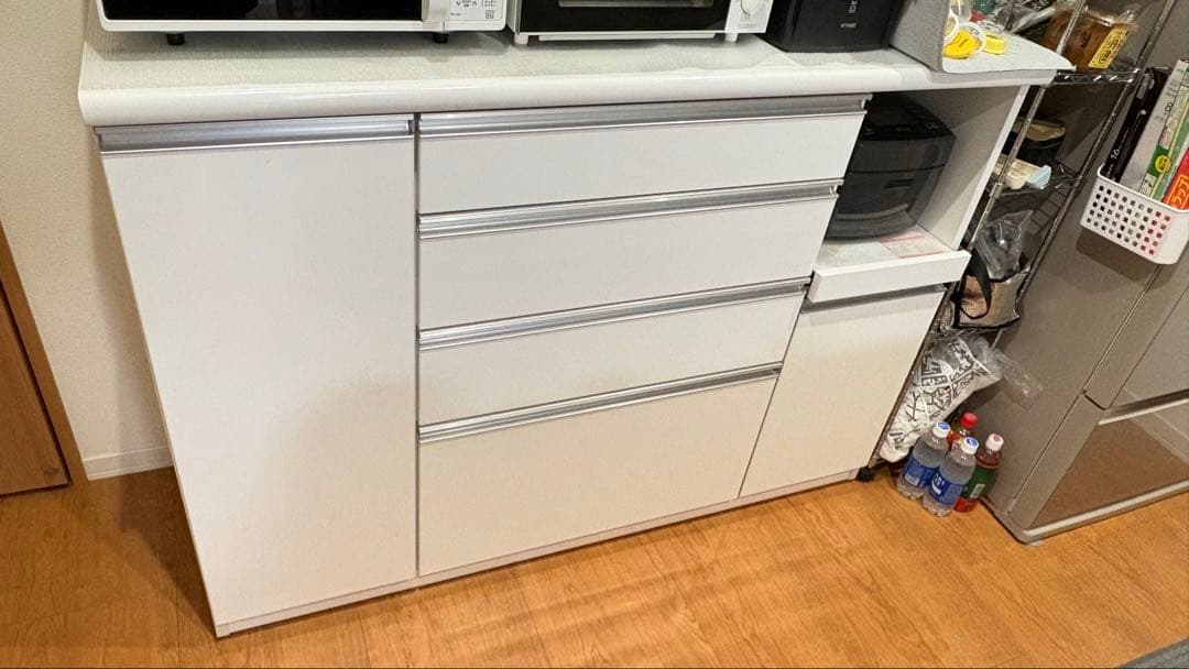 服部家具購入品　カップボード　幅140高さ100 キッチンカウンター