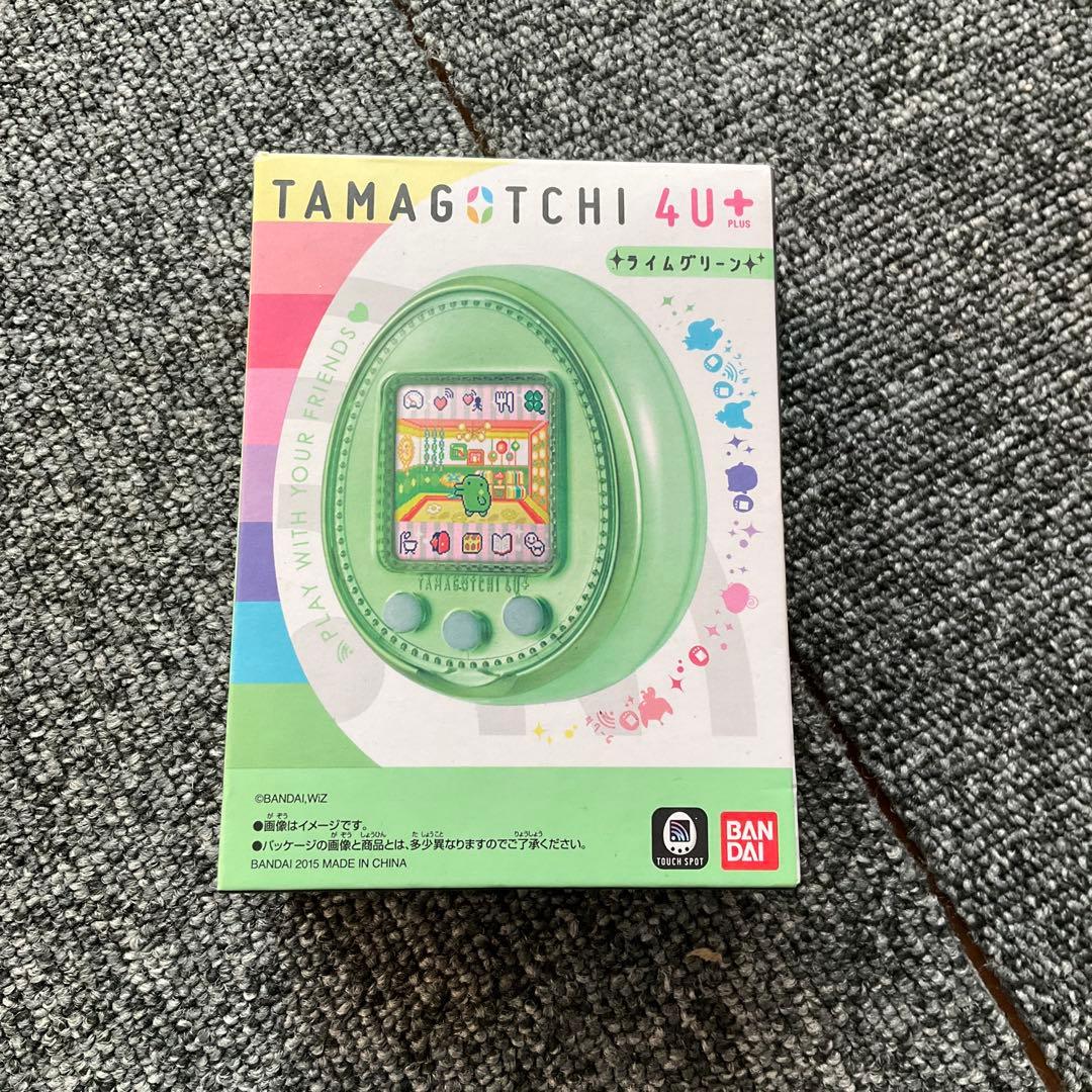 たまごっちTAMAGOTCHI Tamagotchi 4U+ ライムグリーン 4U＋ ライムグリーン