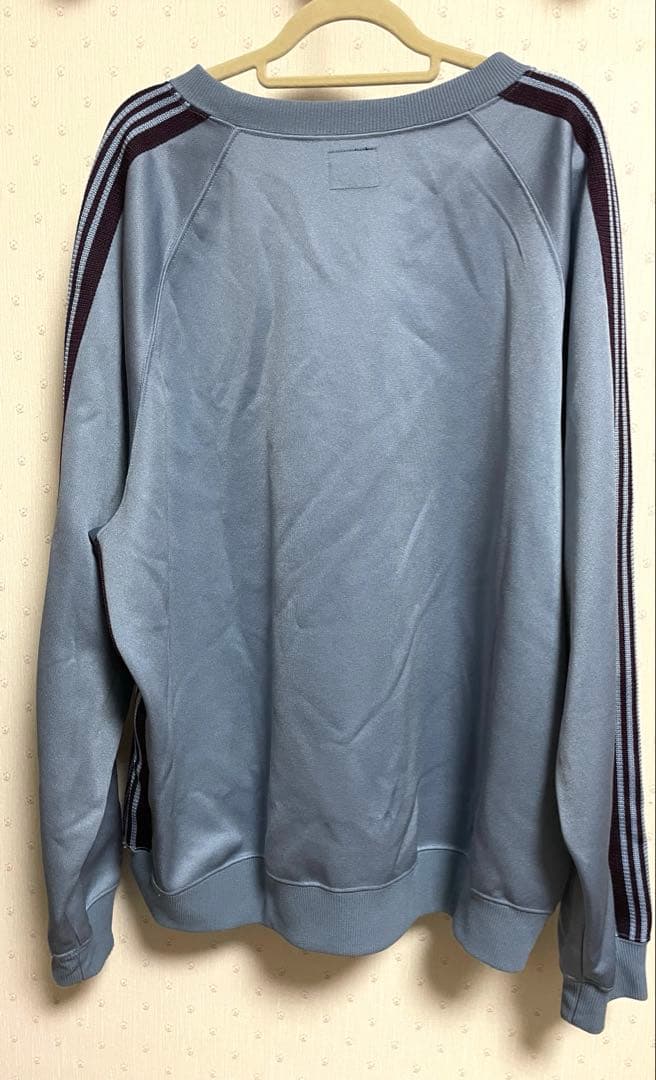 Needles ニードルズ　スウェット　サックスブルー