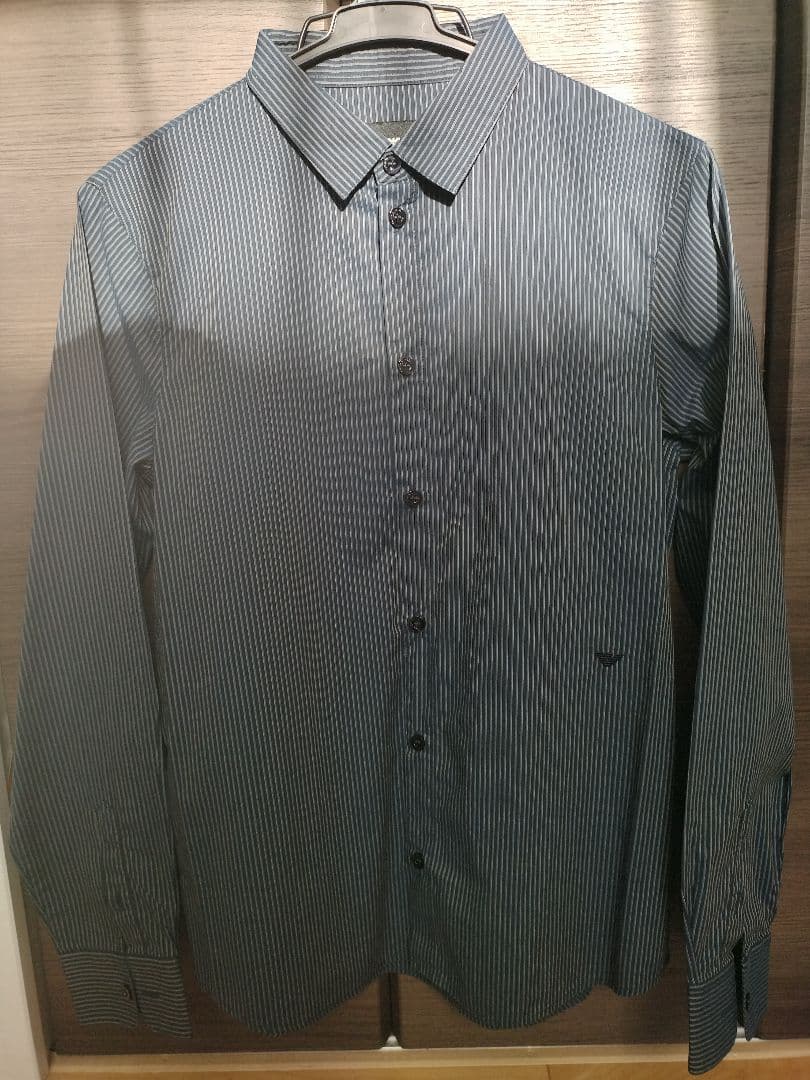 エンポリオアルマーニ 長袖シャツ ストライプ 14A - メルカリ