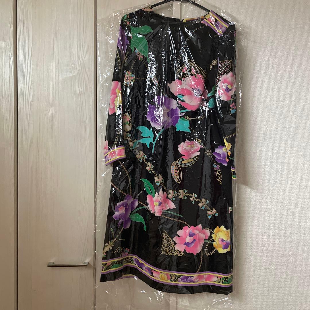 極美品LEONARD FASHION 上品な花柄 ワンピース　サイズ38