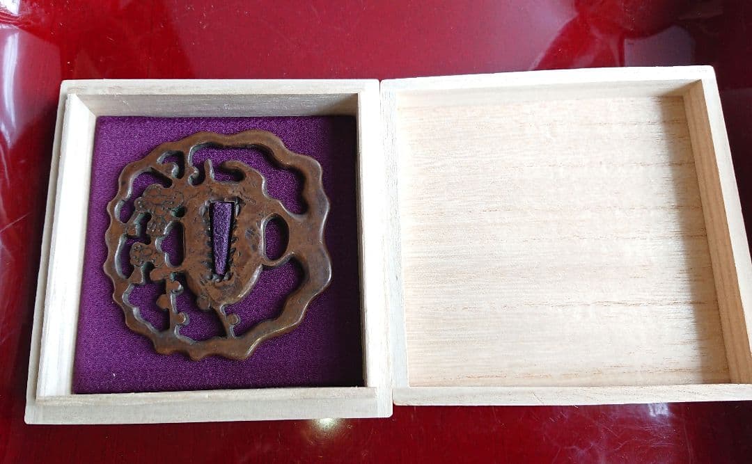 稀少 日本刀 刀鍔 銅製 江戸後期 江戸時代