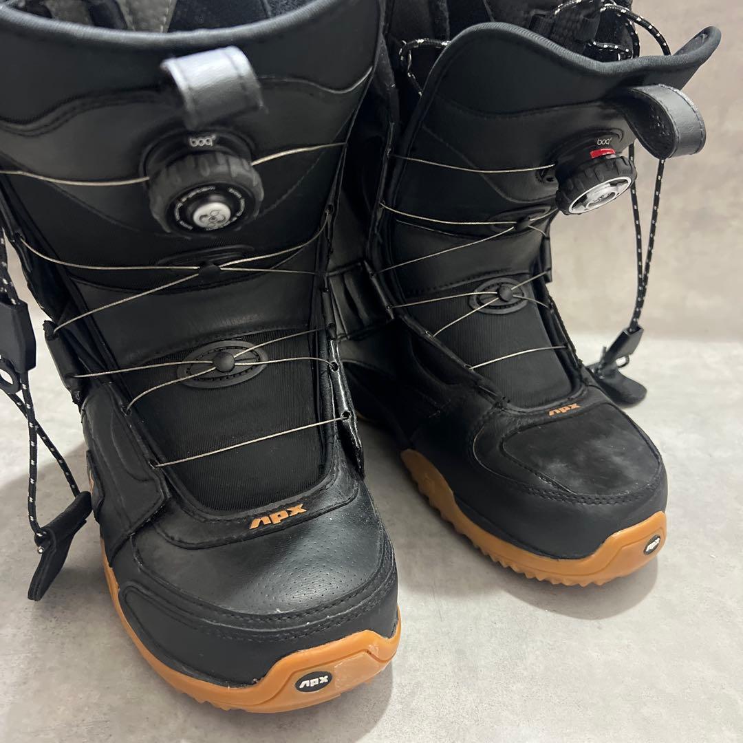 ◇APX スノーボード ブーツ ブラック メンズ 26.5cm ダイヤル式