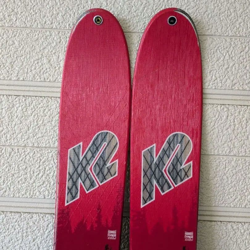 K2 Wayback 104 スキー板 赤 スポーツ リフト券 雪 ゲレンデ - メルカリ