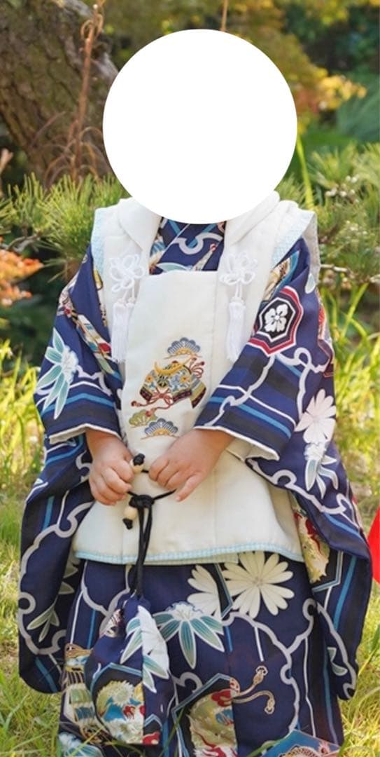 七五三 着物 3歳 男の子 被布 フルセット