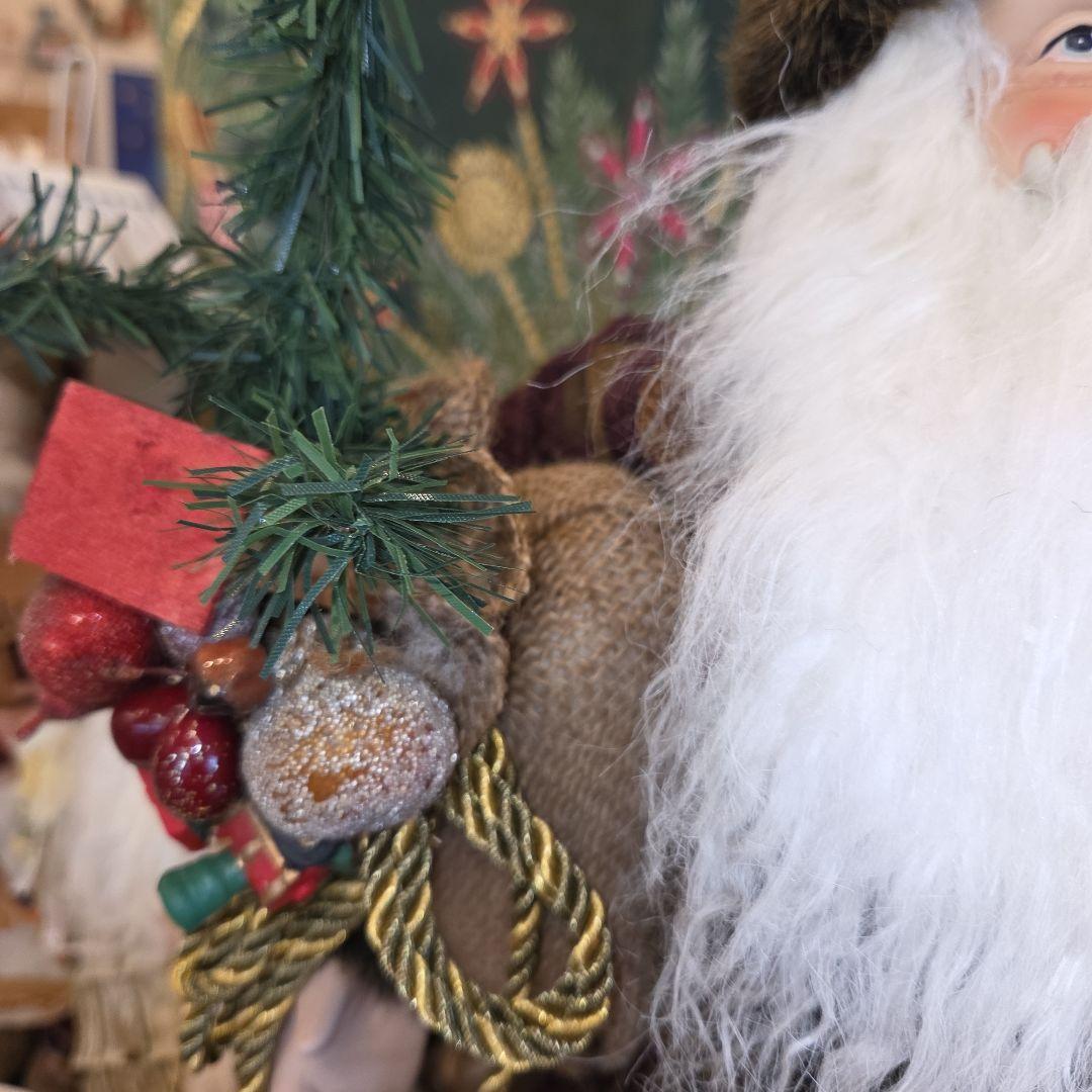 クリスマス サンタクロース 人形 ランタン付き