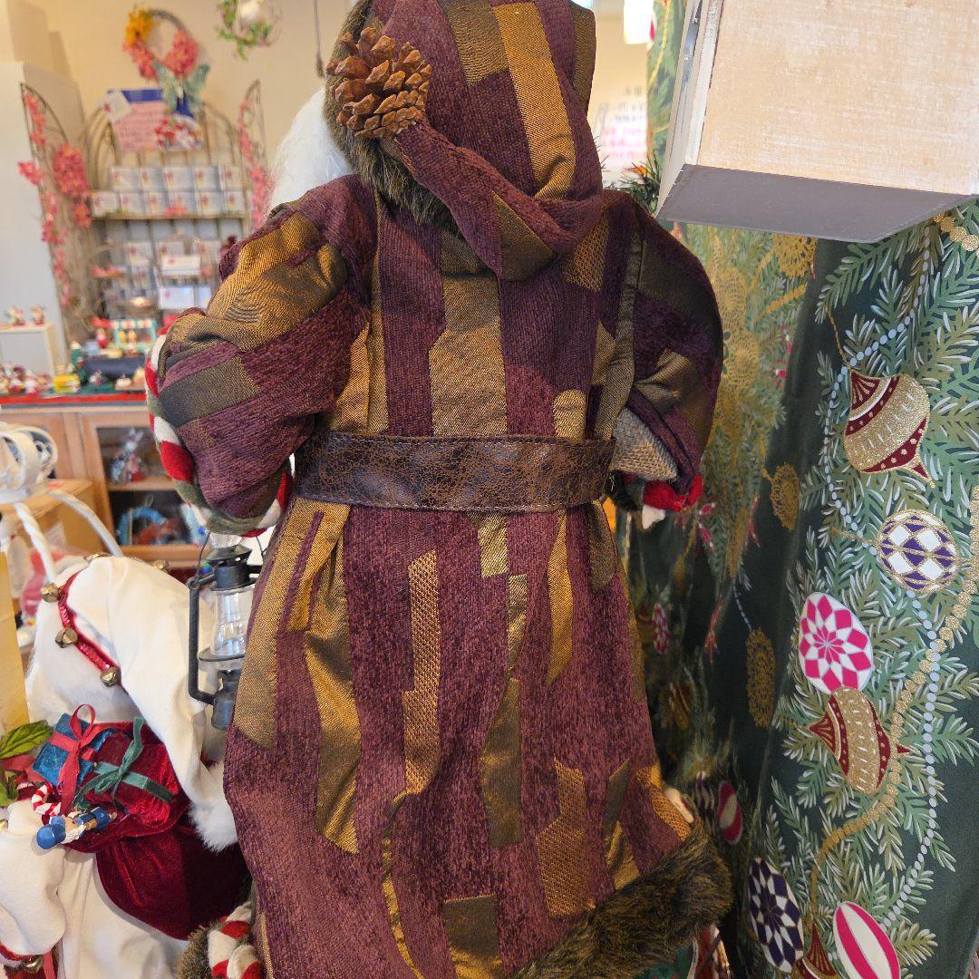 クリスマス サンタクロース 人形 ランタン付き