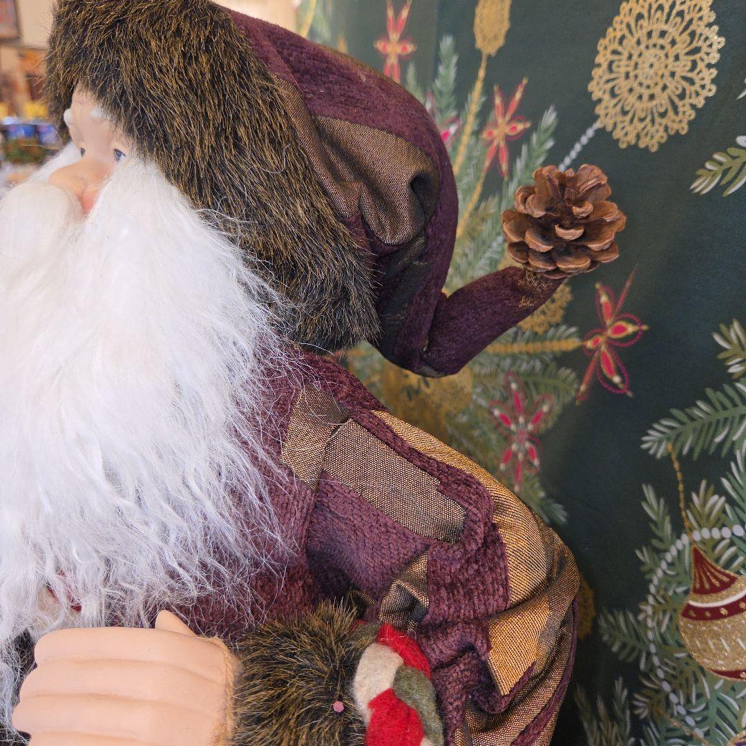 クリスマス サンタクロース 人形 ランタン付き