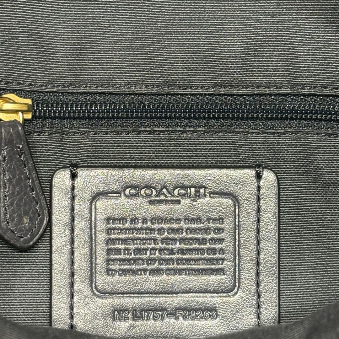 【美品】COACH コーチ ミニ リュック バッグ ネイビー ミニチャーリー