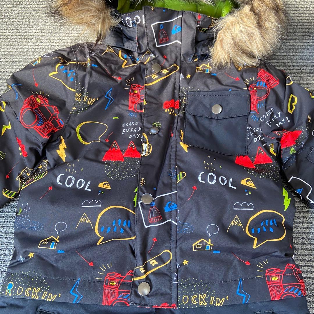 新品・未使用⭐️クイックシルバー　キッズ　スノボウェア　スキーウェア 100cm