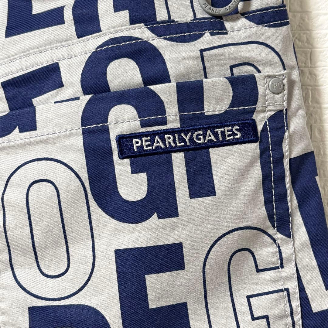 【美品】PEARLY GATES パーリーゲイツ ハーフパンツ 総柄 L