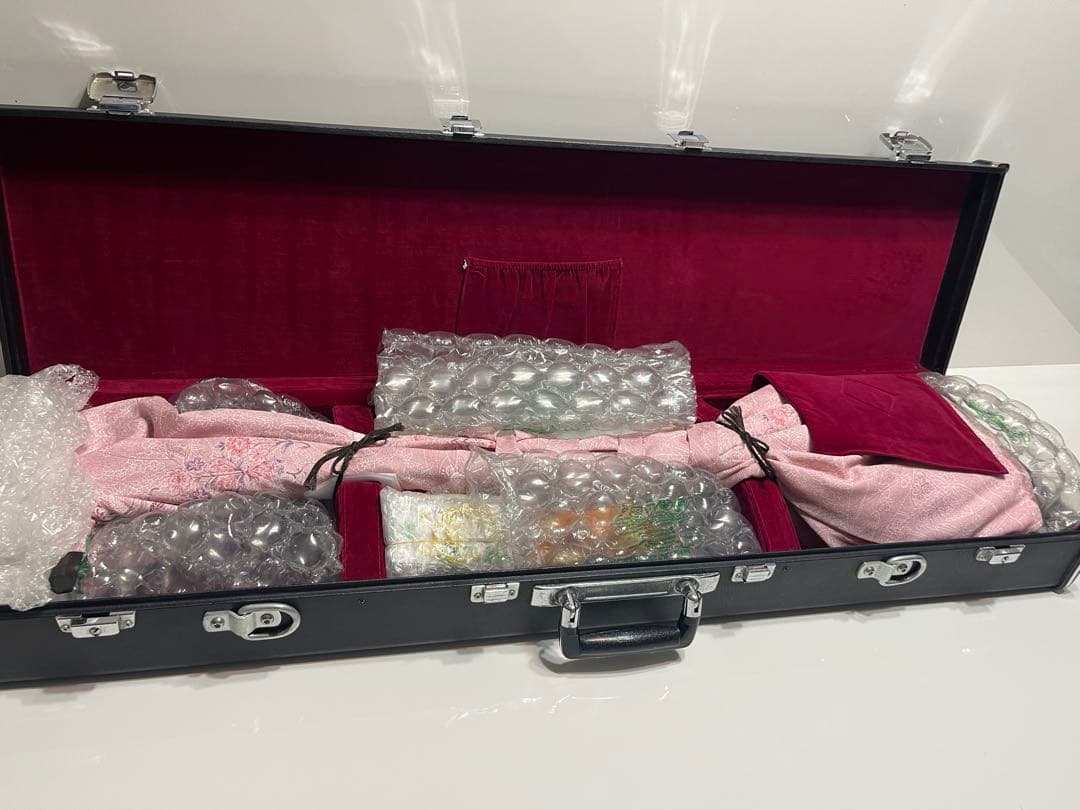三味線本体 ケース付き 中古品