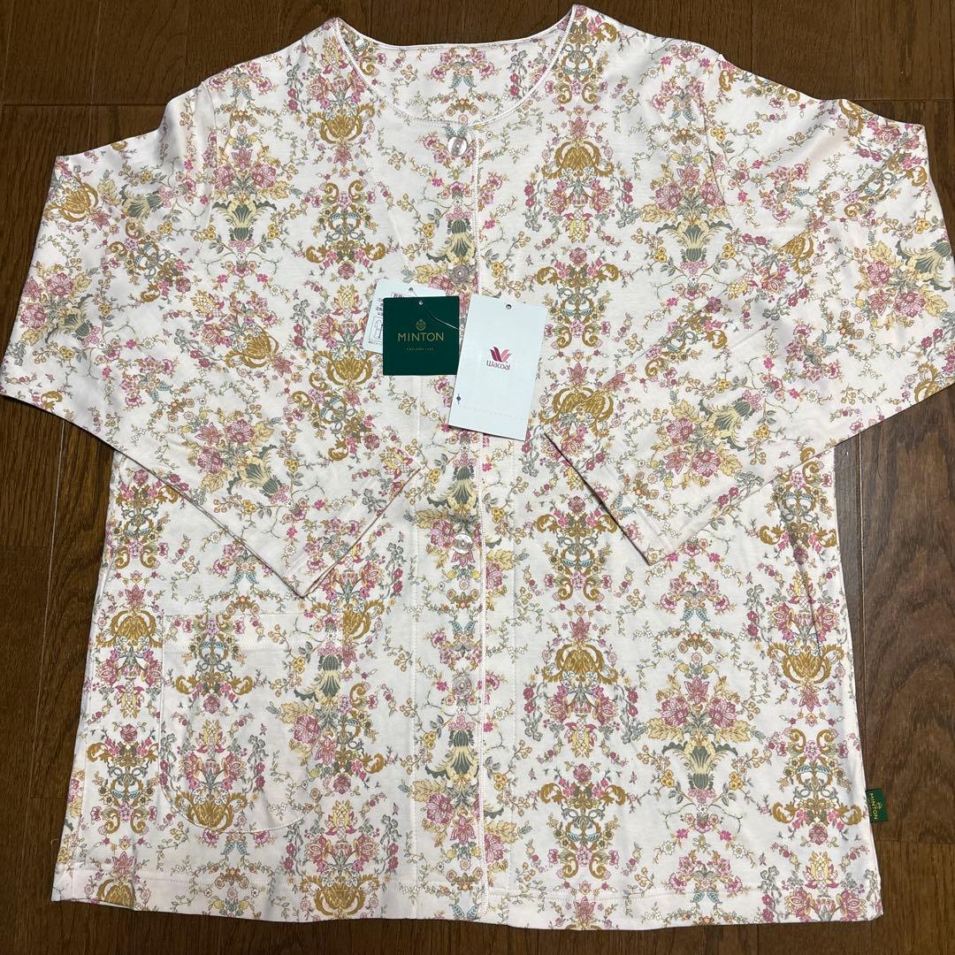 新品タグ付き【ワコール】MINON 婦人パジャマ 長袖・長パンツLサイズ
