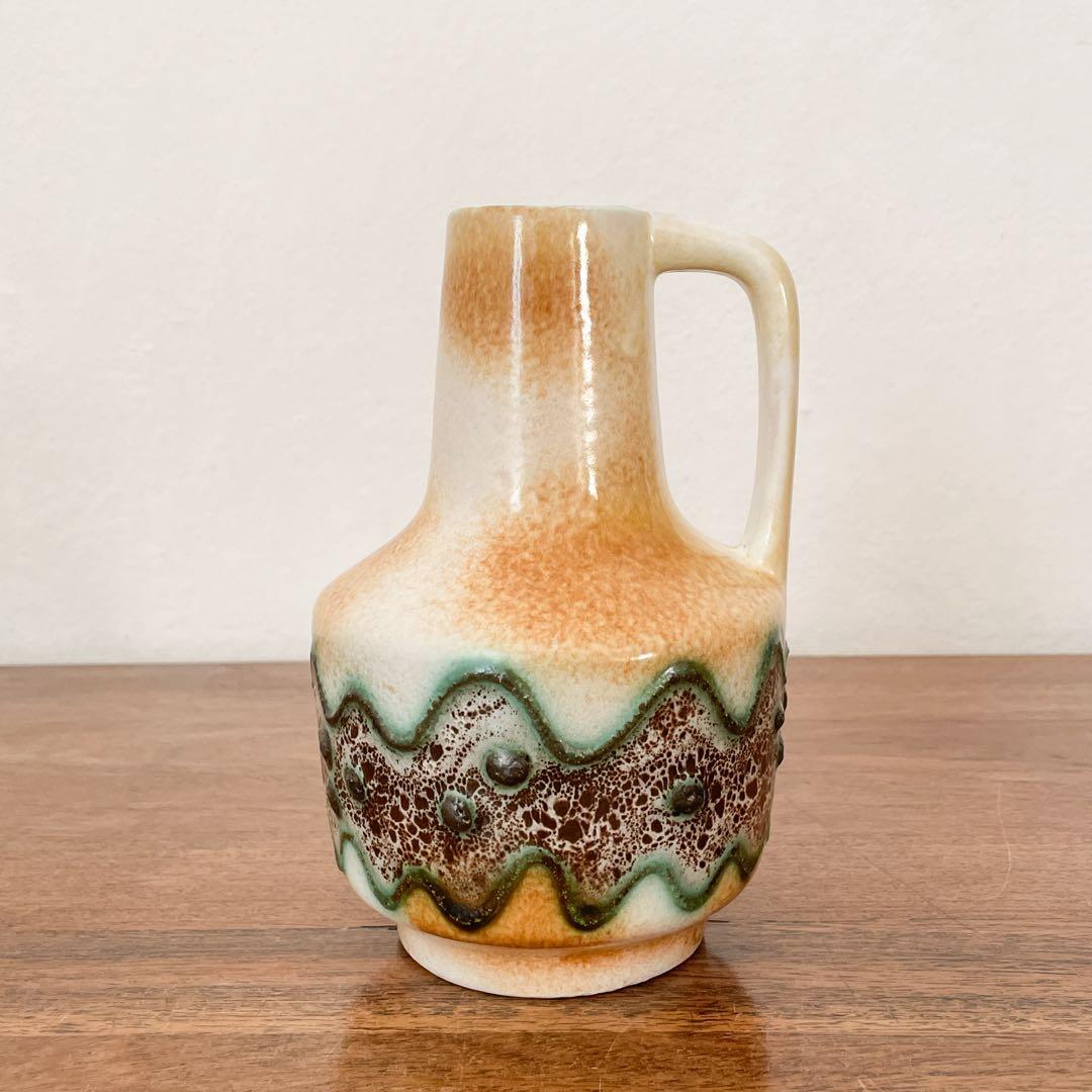 東ドイツ Haldenslebenの花瓶】ミッドセンチュリー 350 - メルカリ